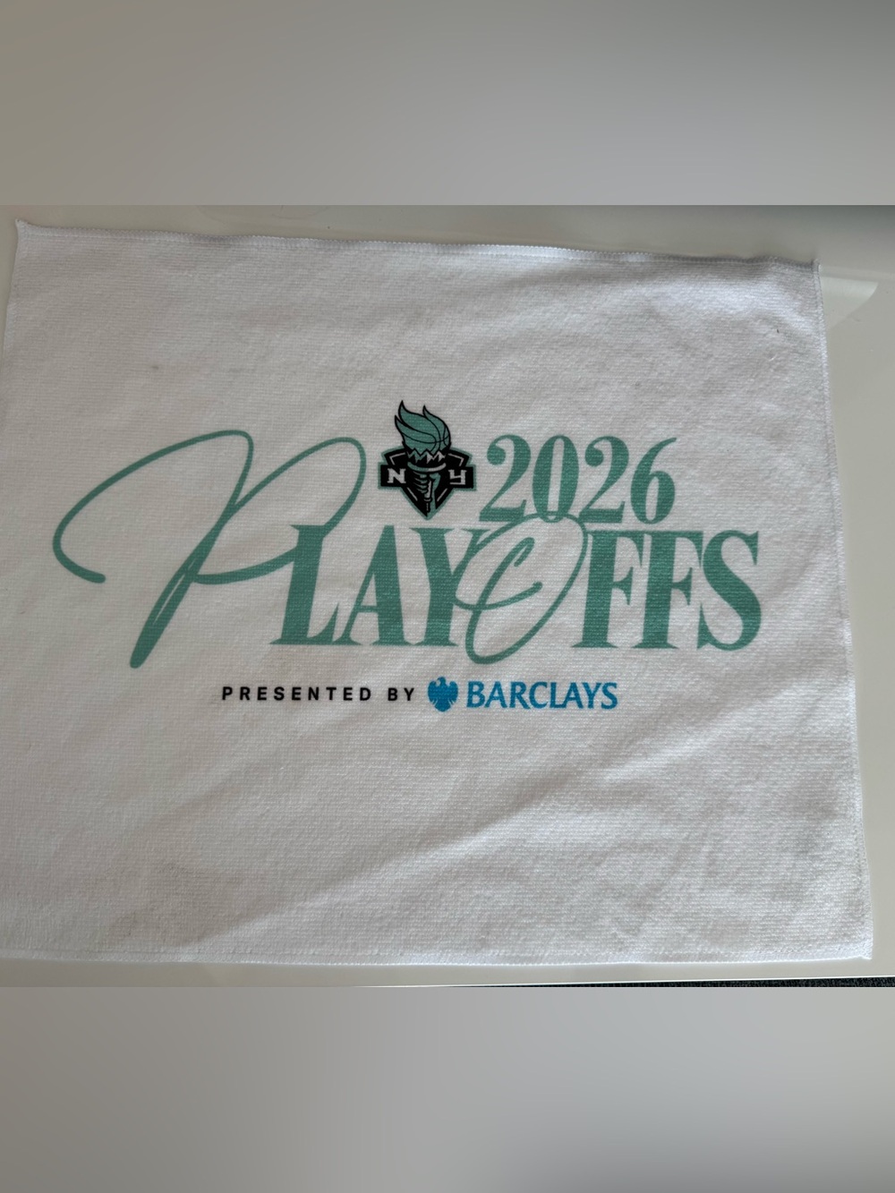 New York Liberty 2026 Playoffs Towel September 29 Minnesota Lynx
